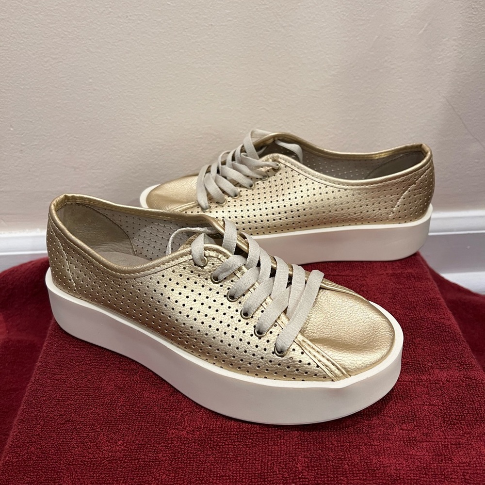 Gold Sneakers